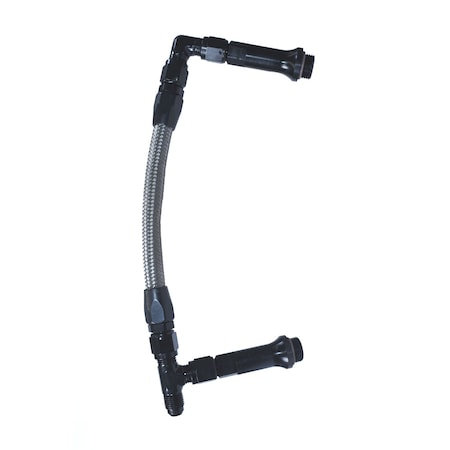 Speedfx CARBURETOR PARTS Used With Holley Ultra HP Dual Inlet Carburetor 6AN x 38 Inch NPT Port Anodized 575106B